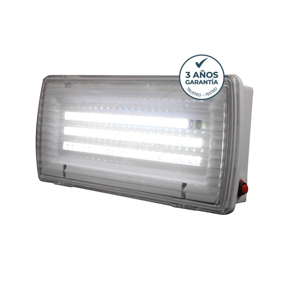 Luz emergencia 6W 570lm 6000K 5 horas